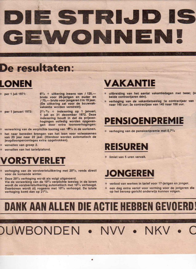 Pamflet Bouwbonden 26-5-1971