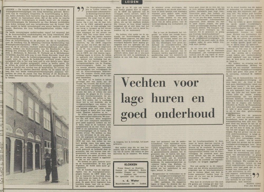 Leidsch Dagblad 21 juli 1973