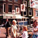 Hennie Valk op de Hoogstraat