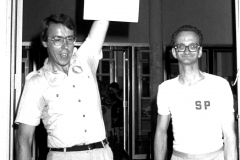 Uitslagenavond Stadsgehoorzaal Gemeenteraad 1982